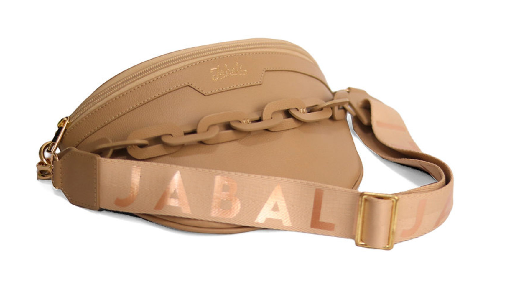 Riñonera Taupé 100% cuero