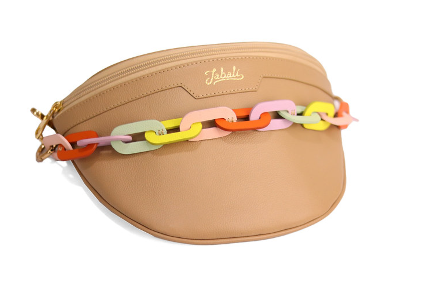 Riñonera Taupé 100% cuero