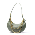 Selene Bag +Body Chain Verde Laurel