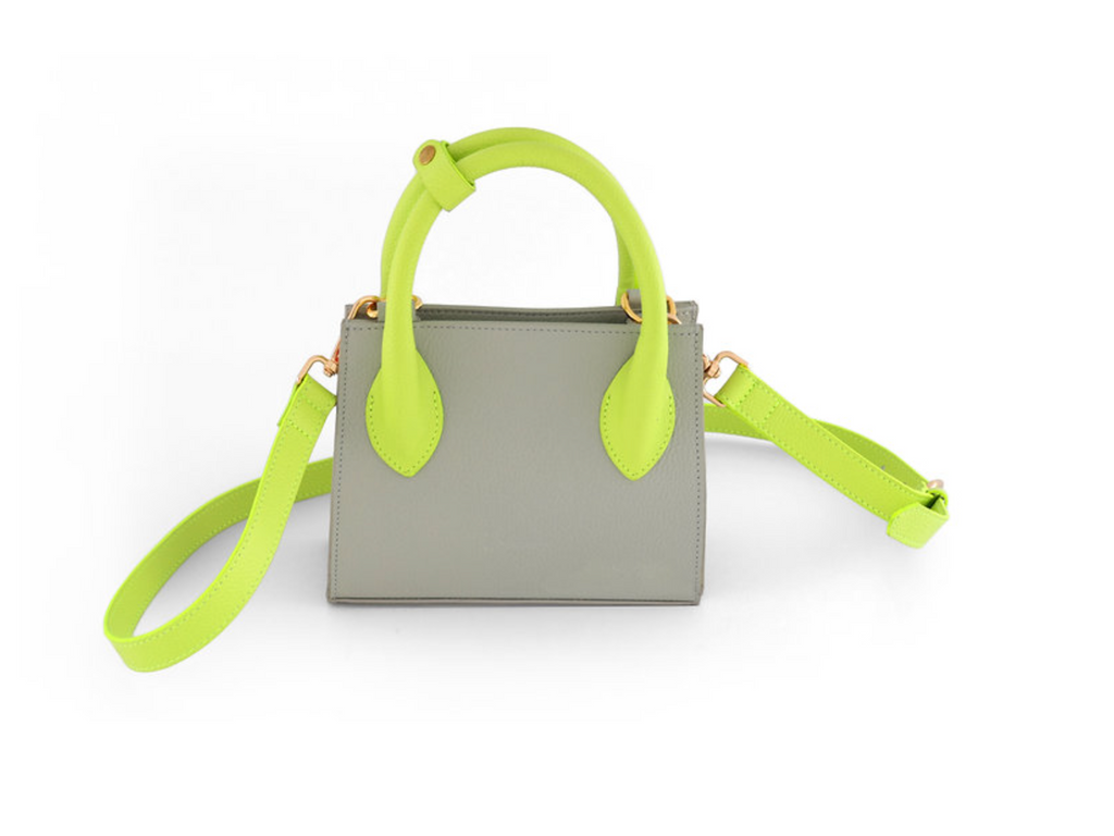 Mini Tote Gris x Verde Gucci