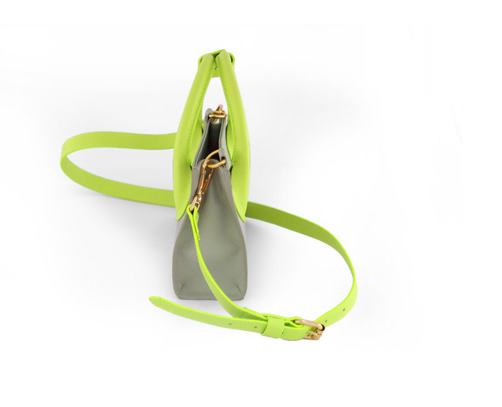 Mini Tote Gris x Verde Gucci