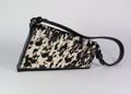 Asimetric Cow Print Negro