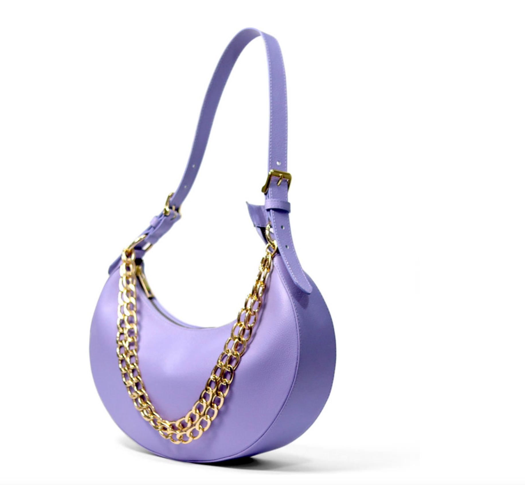 Selene Bag +Body Chain Morado Veri