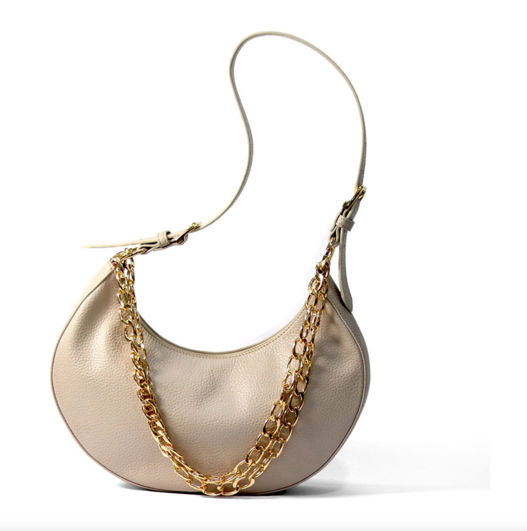 Selene Bag +Body Chain Beige