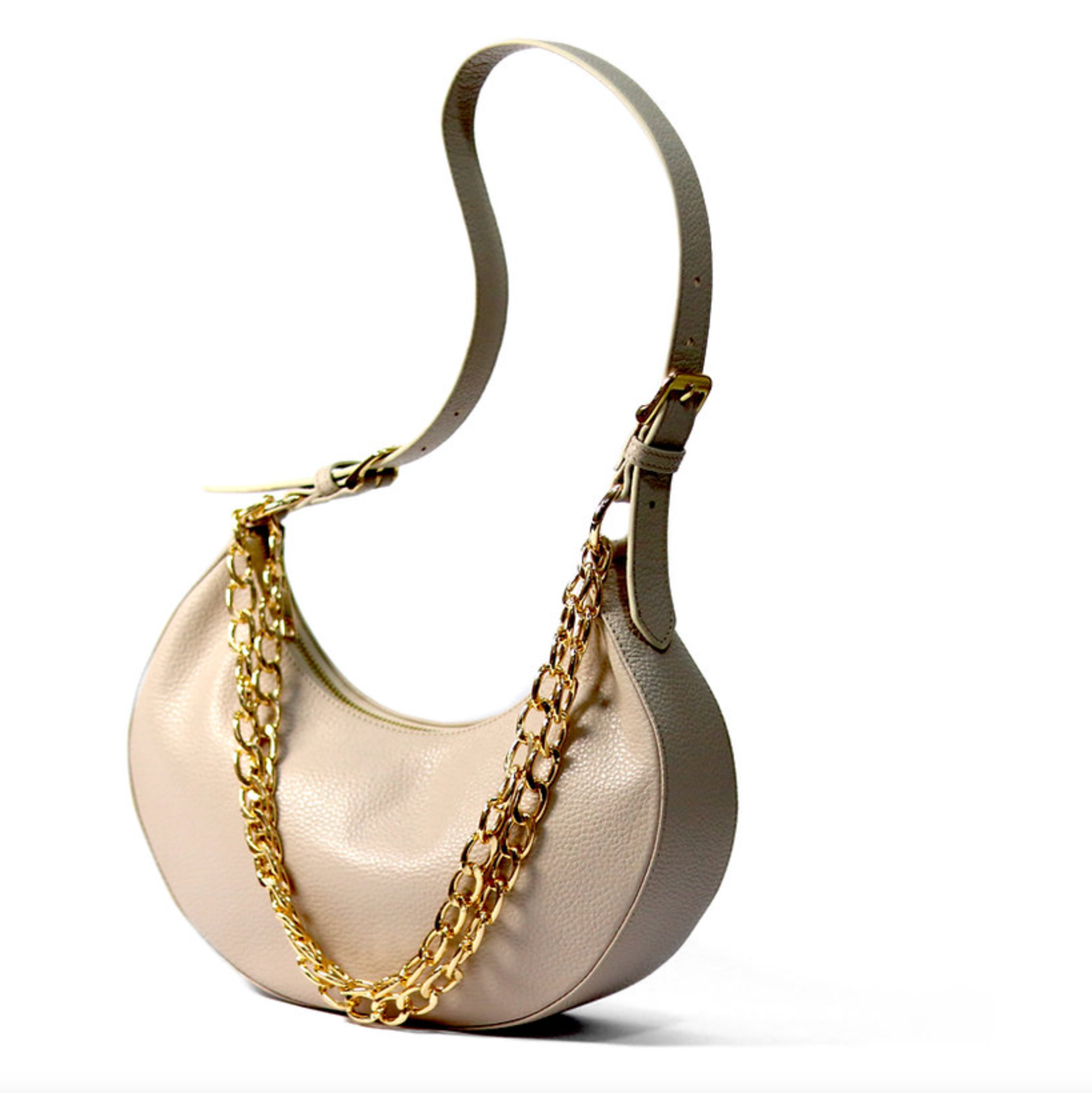 Selene Bag +Body Chain Beige