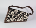 Asimetric Cow Print Chocolate